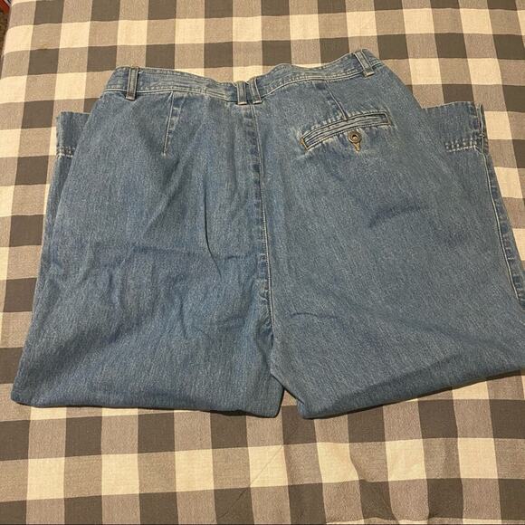 Vintage Liz Claiborne Mom Jean Capris Women's Size 8 Light Wash High Waisted - Picture 8 of 10